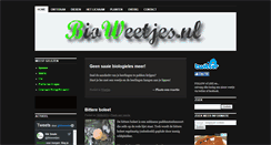 Desktop Screenshot of bioweetjes.nl